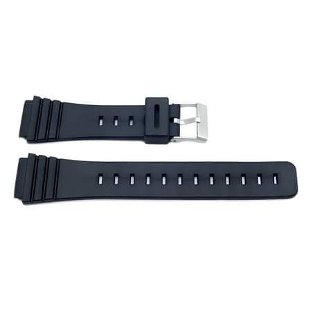 Black Casio Style 18mm Watch Band