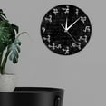 thumbnail image 3 of Math Clock 12" Mathematical Equations Wall Clock for Classroom, 3 of 8