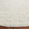 thumbnail image 3 of SAFAVIEH Ebony Ace Bordered Area Rug, Light Grey/Ivory, 6' x 6' Round, 3 of 8