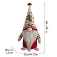 thumbnail image 3 of AYktou Gnome Decor-Valentines Day Decorations- Valentine's Day Gnomes Faceless Doll Figurines Rudolph Dwarf Gnome Ornaments Gnome Gifts for Her,Him,Teacher,, 3 of 8