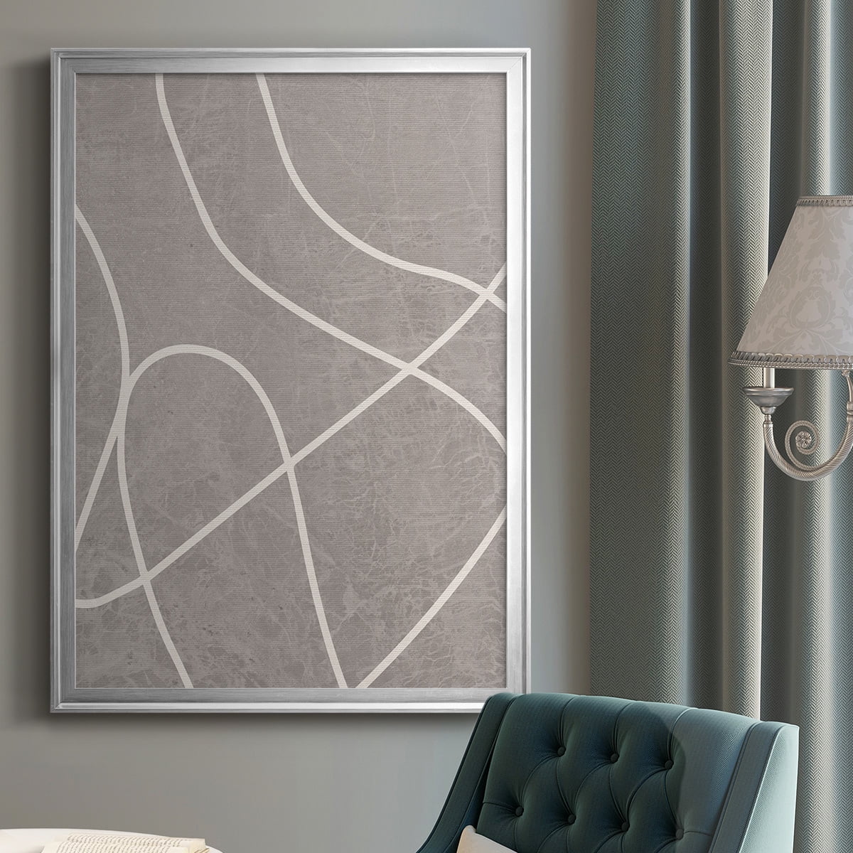 Fissures I Premium Classic Framed Print - Ready to Hang
