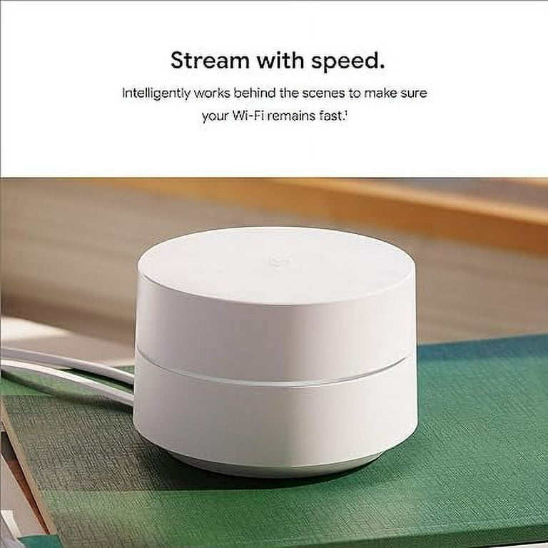 Open Box Google Nest Wifi GJ2CQ AC1200 Dual-Band Mesh Wi-Fi System