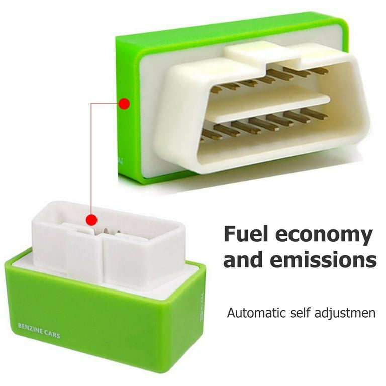 Ysimee Auto Ersatz Economy Fuel Saver Eco OBD2 Benzin Tuning Box Chip, Eco  Plug, Benzin Grün Kraftstoff Optimierung Gerät für Ihr Ecoauto und Trucker  : : Auto & Motorrad