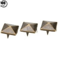 thumbnail image 2 of 100pcs Rivets, Square Pyramid Punk Rivets for Bracelets, Clothing, Handbag Leather Rivet Punk Rivet with 4 Claw Metal Studs, 2 of 7