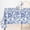 White Blue, variant on White Blue Floral Tablecloth 60 x 102 Inch Vintage Floral Table Cover Retro Rectangle Table Cloth for Home Kitchen Dining Table Decoration Supplies