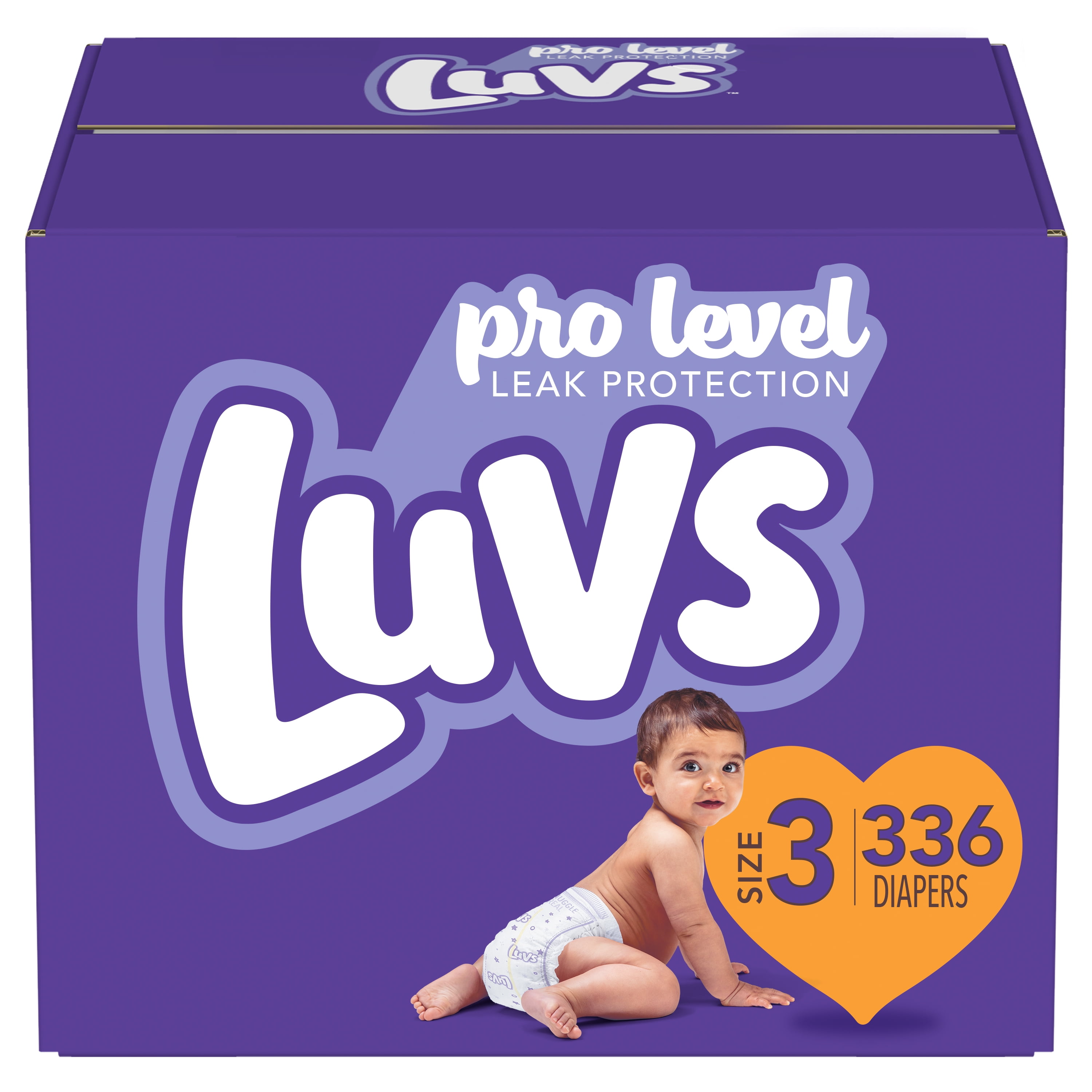 luvs triple leakguard size 3