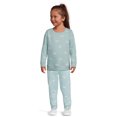 thumbnail image 5 of Garanimals Toddler Girl Print Fleece Joggers, Sizes 2T-5T, 5 of 6