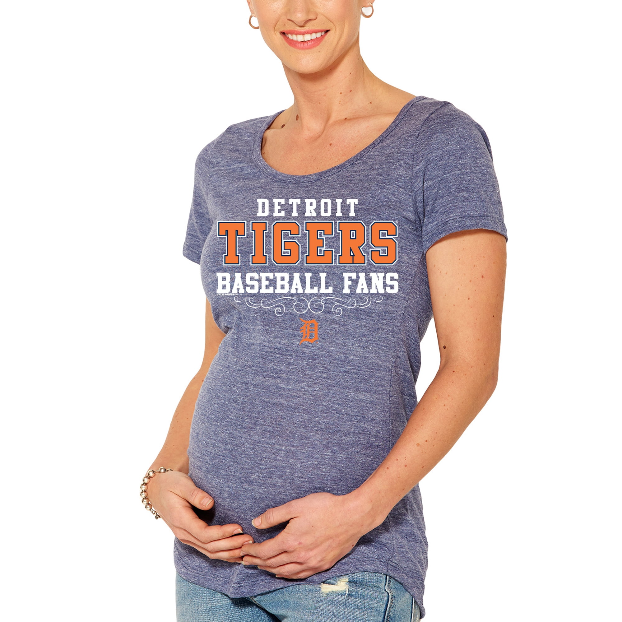 detroit tigers maternity shirt