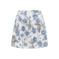 thumbnail image 2 of Uorisango Artistic Flowers Tennis Golf Skirts for Women with Shorts Athletic Women's Active Performance Skort Comfortable Polyester Spandex Fabric Outing Wear for Workout Pickleball, 2 of 7