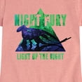 thumbnail image 3 of How to Train Your Dragon - Night Fury Light Up The Night - Toddler And Youth Girls Short Sleeve Graphic T-Shirt, 3 of 5