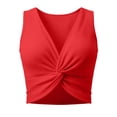 thumbnail image 4 of XIYON Tank Tops For Women Cropped Muscle Tank Top Sleeveless Casual Tops Summer Fashion Workout Tee Beach Vacation Outfits, 4 of 5