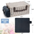 thumbnail image 2 of Set de Canasta de Picnic HappyPicnic para 2 Personas con Enfriador y Manta, 2 of 8