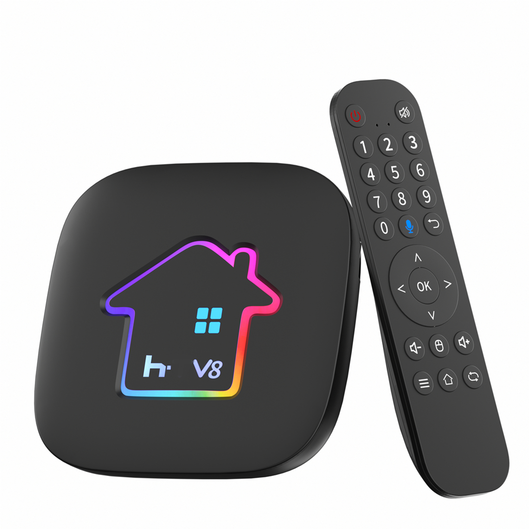 2026 H9 Brazil TV Box – New Version – Voice Remote Control