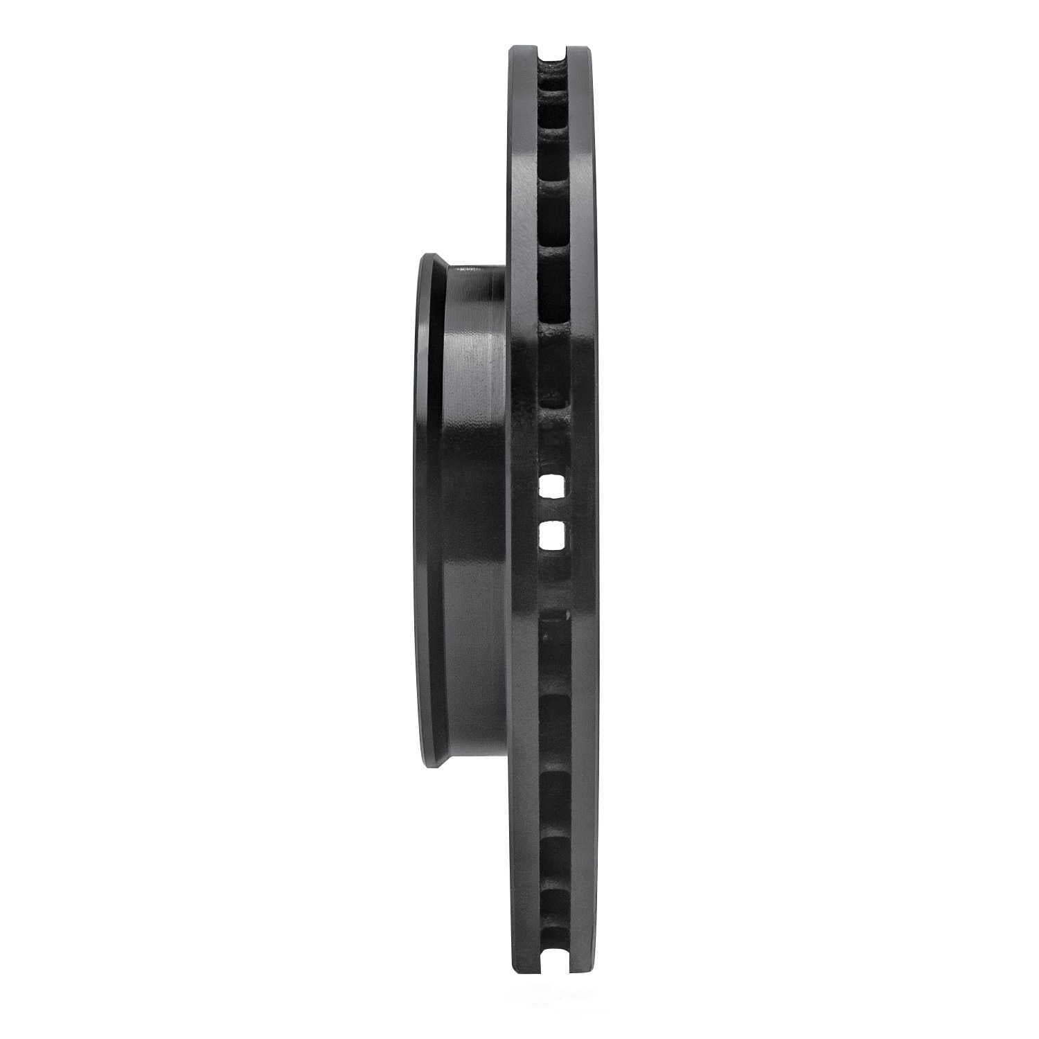Dynamic Friction Company 633-03001L DFC Brake Rotor - Drilled And Slotted - Black