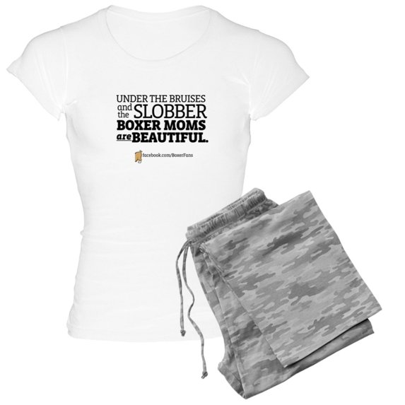 CafePress - Boxer Moms Are Beautiful - Women's Light Pajamas