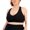 Black, variant on Ideology Womens Plus Workout Fitness Sports Bra