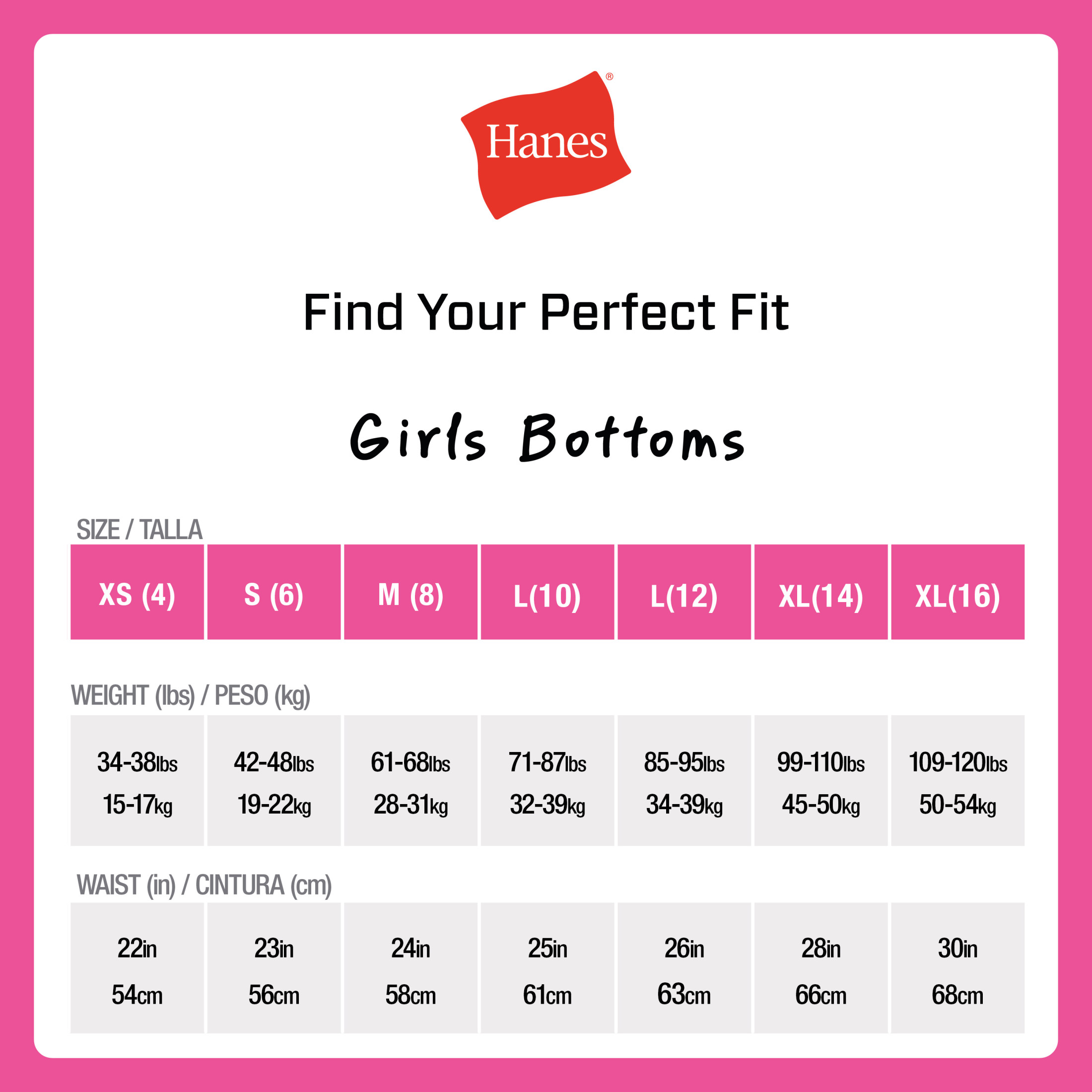 Hanes Girls' Cotton Brief Panties, 14-Pack photo 3