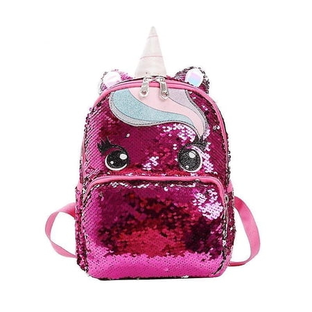 Sequins Unicorn Keychain Backpack Moonmo Unicorn Face  display picture 1