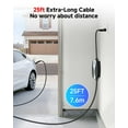 thumbnail image 2 of Cargador EV SEGUMA Level 1/2 para Tesla 16A con cable de 25 pies, 2 of 8