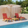 thumbnail image 1 of vidaXL Deck Chair Cushions 2 pcs Red Oxford Fabric, 1 of 5
