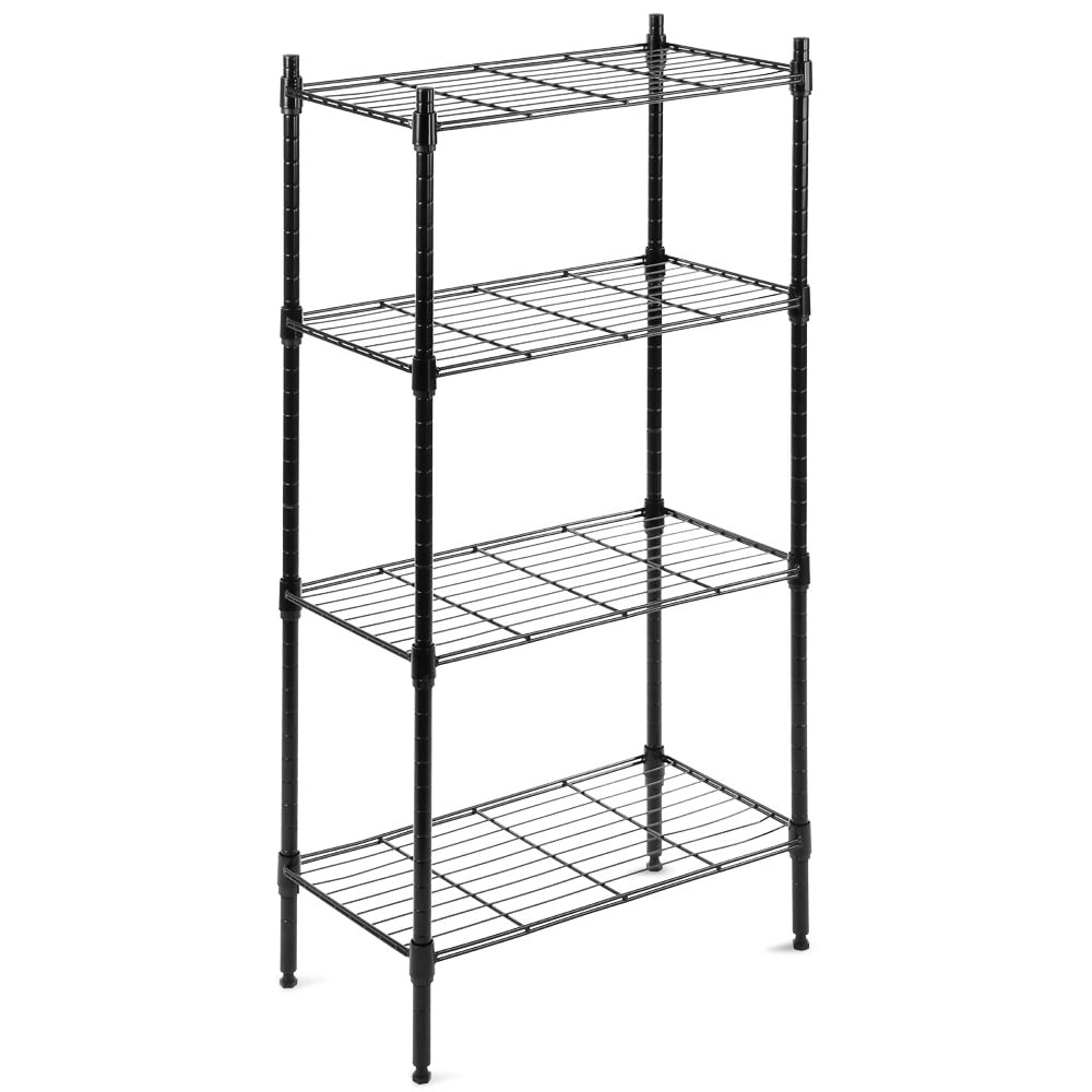 Adjustable 4Shelf Shelving Storage Unit, Shelf Rack Multipurpose