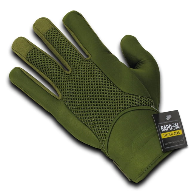 Neoprene Tactical Glove, Olive Drab, L