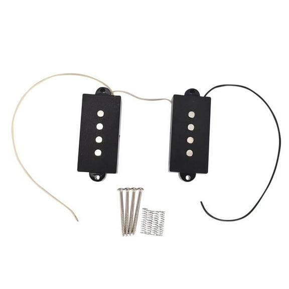 Pb Pickup Humbucker Pickup For 4 String Replacement Bass Guitar Part, Black