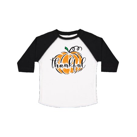 

Inktastic Thankful Pumpkin in Orange Gift Toddler Boy or Toddler Girl T-Shirt