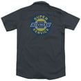 thumbnail image 3 of Chevrolet Super Service T-shirt Charcoal Adult Unisex 65% Polyester/35% Cotton Short Sleeve, 3 of 3