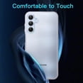 thumbnail image 3 of JETech Matte Case for Samsung Galaxy A25 5G 6.5-Inch with Upgraded Camera Protection, Translucent Frosted Matte Back Shockproof Protective Phone Cover (Frosted Clear), 3 of 6