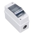 thumbnail image 1 of Interruptor de desconexión de CC mini disyuntor DC1000V ANGGREK cubierta transparente Pa66 impermeable 4000A Icu con caja de conexiones, 1 of 8