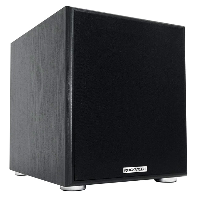 Subwoofer amplificado Rockville Rock Shaker 10 600W negro