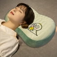 thumbnail image 1 of NARABB Clearance Emulsion Ice Silk Pillow, Cool Sleep Office Memory Foam Lumbar Pillow for Student Dormitory, 1 of 6