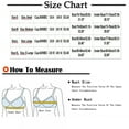 thumbnail image 2 of Levmjia Women's Bras Plus Size Woman's Embroidered Glossy Comfortable Breathable Bra Underwear No Rims, 2 of 3