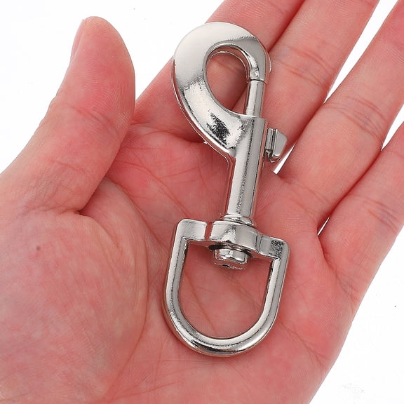 Minkissy 3-Pack Swivel Snap Hooks for Dog Leash Connectors, Zinc Alloy, Color, Ideal for Travel and Outdoor Use