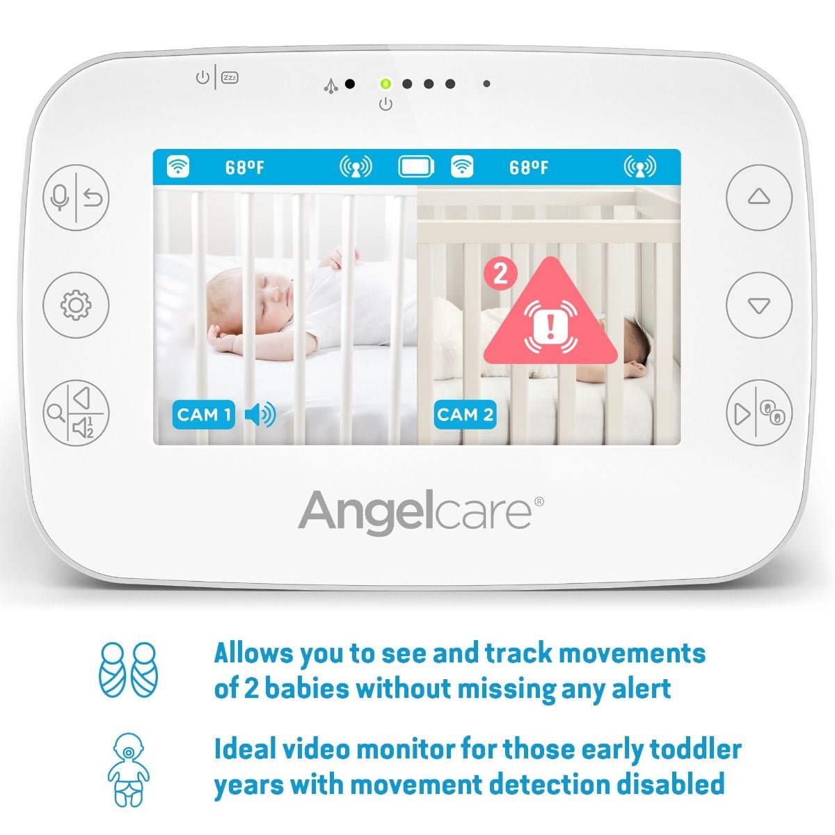 Angelcare AC327 Baby Breathing Monitor with Video