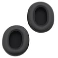 thumbnail image 2 of Almohadillas para oídos Cateissary 1 par Cuero Esponja Negro, 2 of 6