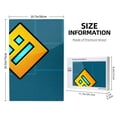 thumbnail image 5 of Lsque Geometry Dash Pattern Wooden Picture Puzzle ,1000 Piece Jigsaw Puzzle ,Family Fun Puzzle, Home Décor Puzzle, Gift Puzzle(Vertical style), 5 of 8