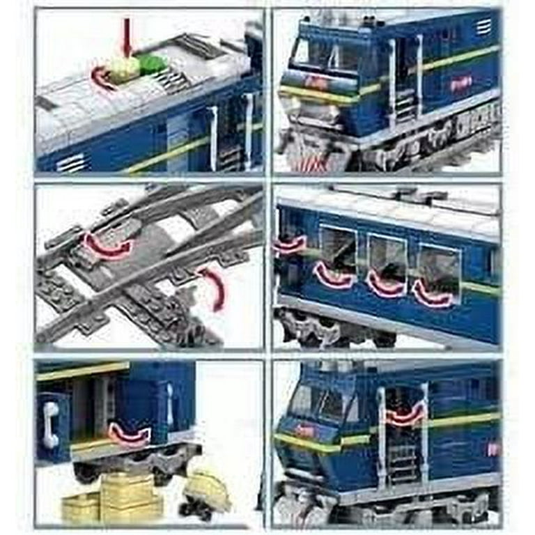 Awesome LEGO Train Set With Huge Lego Bridge - Passenger & Cargo