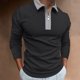 thumbnail image 2 of Camisas de hombre con cuello vuelto y cremallera, camisetas casuales ajustadas, camiseta básica de manga larga Pompotops oipoqjl28343, 2 of 3