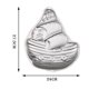 thumbnail image 3 of Molde de aluminio para pasteles, molde para hornear en forma de troyano 3D, molde para pasteles de cumpleaños DIY, suministros de cocina Sailing Electrónica, 3 of 3