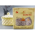 thumbnail image 2 of Shining Gold Heart Shaped Jewelry Box Dresser Organizer Storage for Mother's Day KT00047, 2 of 2