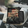 thumbnail image 2 of Uorisanigo ATV Tank Bag High Strength Material Motorcycle Accessories Deer American Flag Motorcycle Tool Storage Organizer Compatible with Most ATVs and Snowmobiles Quad Vehicles, 2 of 7