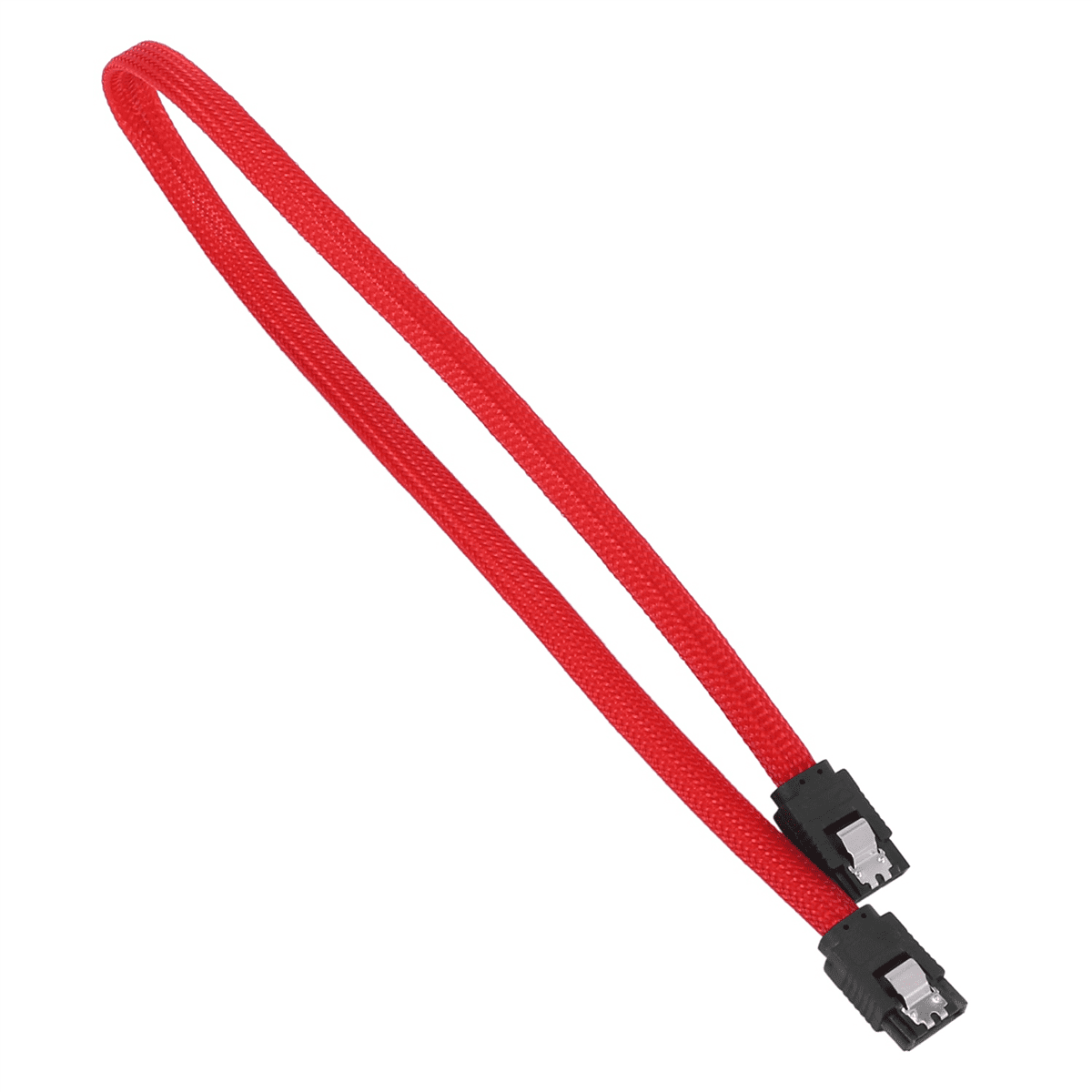 20pcs 50CM 3.0 III SATA3 7Pin 6Gb/S SSD Cables HDD Hard Disk Data Cord with Nylon Sleeved Premium Version