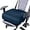 Navy Blue, variant on Extra Thick Chair Cushions,Office Chair Booster Seat Cushion to Raise Seat Height for Pain Relief, Non Slip Memory Foam Thick Cushion with Carry Handle (Black, 18 * 14 * 6)
