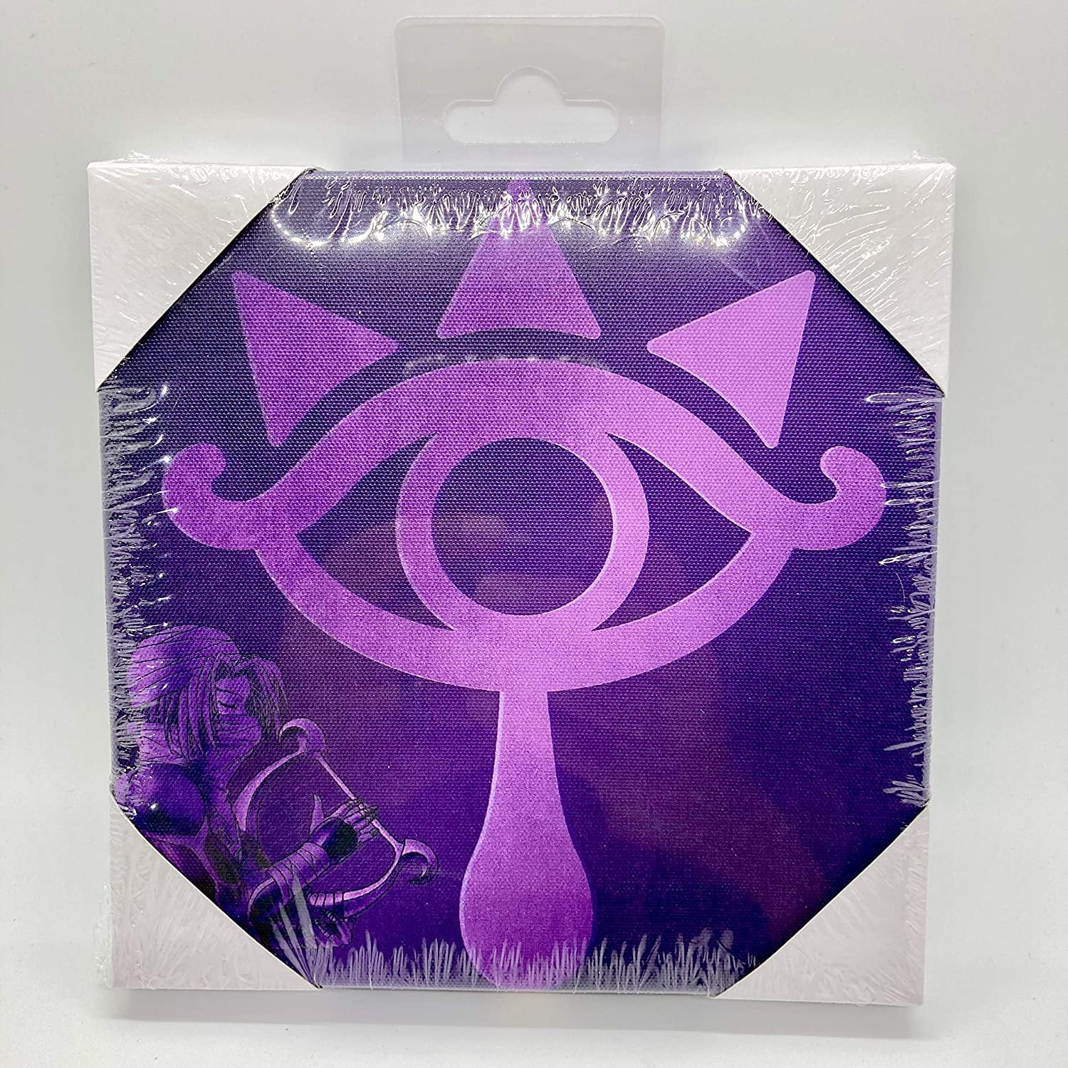 Nintendo The Legend Of Zelda Purple Eye 6X6 Canvas Wall Art Print