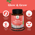 thumbnail image 4 of Natures Craft Potent 10,000mcg Biotin Supplement for Healthy Hair Growth, Nails, and Skin, 60 Ct, 4 of 8