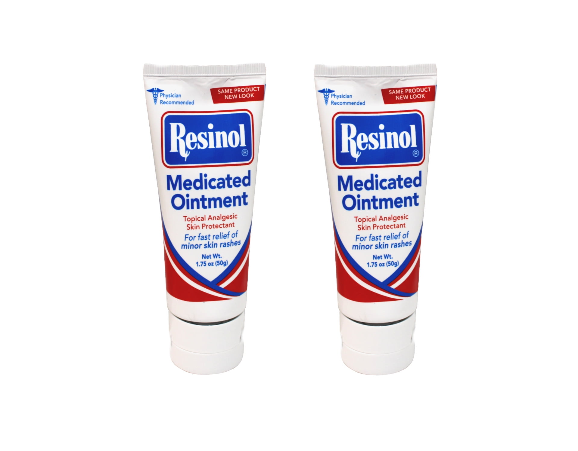 2 Pack of Resinol Medicated Ointment 1.75 oz Tube