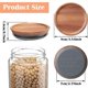 thumbnail image 4 of 12Pcs 3.5 Inch Wide Mouth Mason Jar Lids with Airtight Silicone Seal, 4 of 5