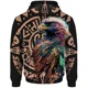thumbnail image 3 of Sudadera con capucha informal de otoño para hombre, sudadera con capucha con estampado de águila fresca, sudadera con capucha holgada de moda, ropa Y2K, sudadera de moda, 3 of 5